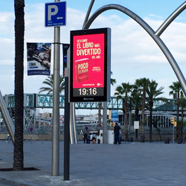 P6 2 m² Clear Channel Barcelone, Espagne