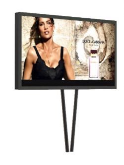 Panneau LED Pied V Aperçu d'un panneau Pied V