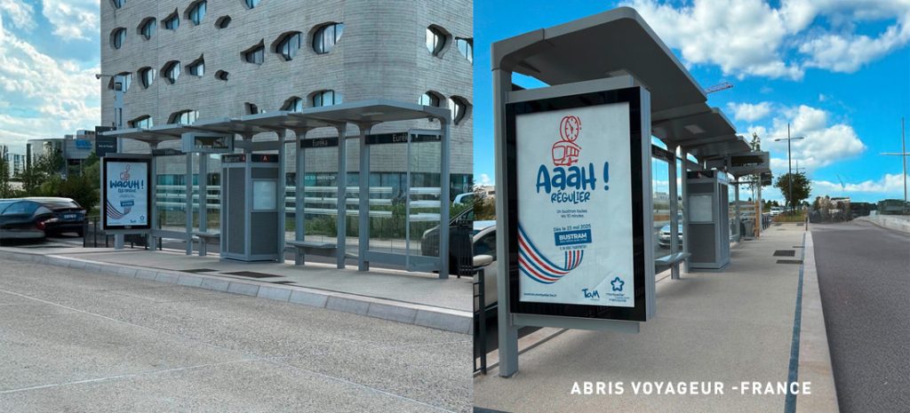 Abribus ADIX - Prismatronic