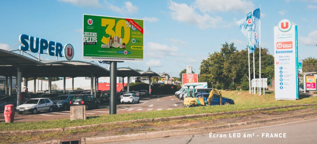 Écran LED 6m² Prismatronic